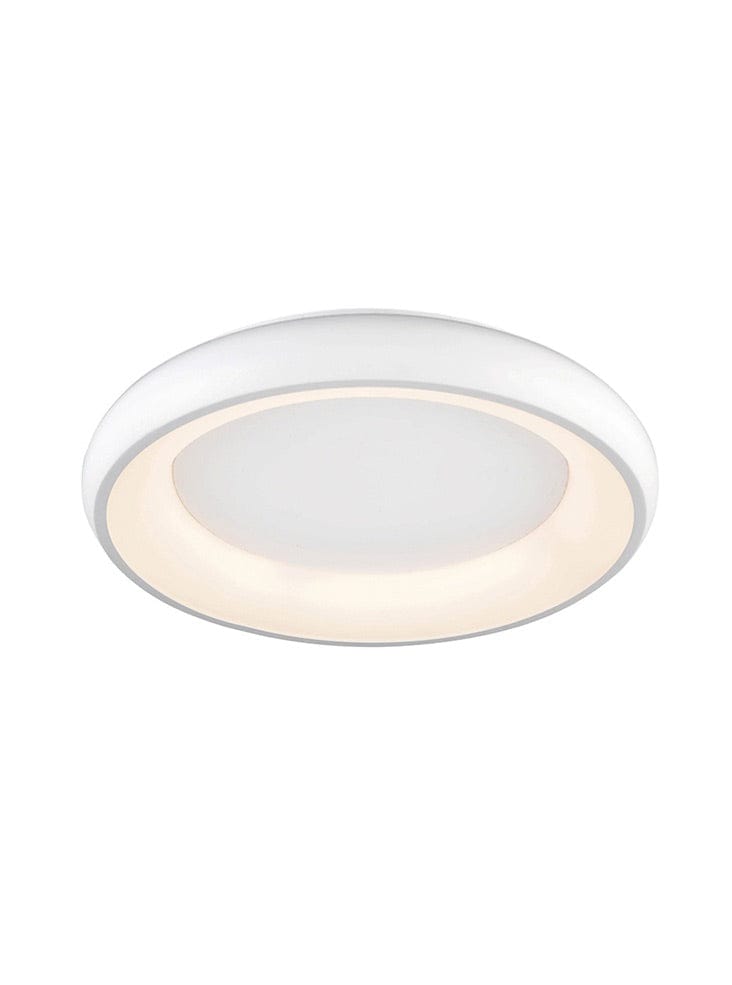 Franklite Lighting 480mm LED Flush Fitting with Halo Effect House of Isabella UK
