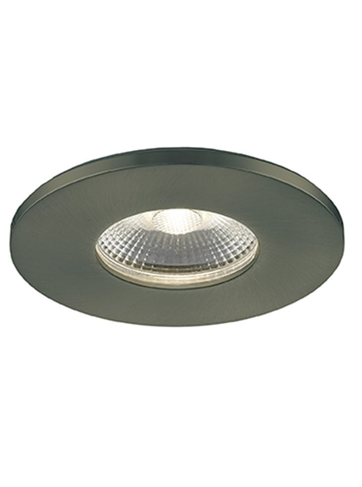 Franklite Lighting A die-cast LED recessed luminaire with a citizen light source and interchangeable aluminium bezel - Bronze House of Isabella UK