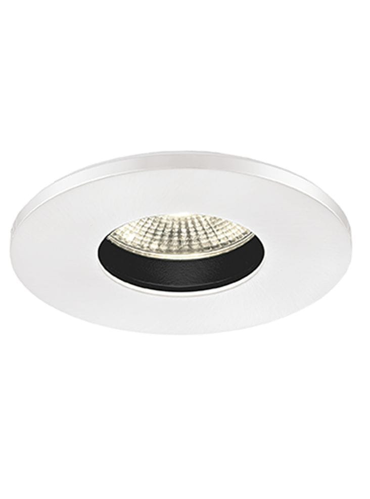 Franklite Lighting A die-cast LED recessed luminaire with a citizen light source and interchangeable aluminium bezel - White House of Isabella UK