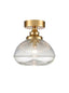 Franklite Lighting Acoste Ceiling Fitting Brushed Brass House of Isabella UK