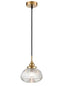 Franklite Lighting Acoste Pendant Brushed Brass House of Isabella UK