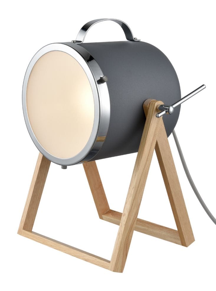 Franklite Lighting Adjustable Table/Floor Lamp - Dark Grey House of Isabella UK