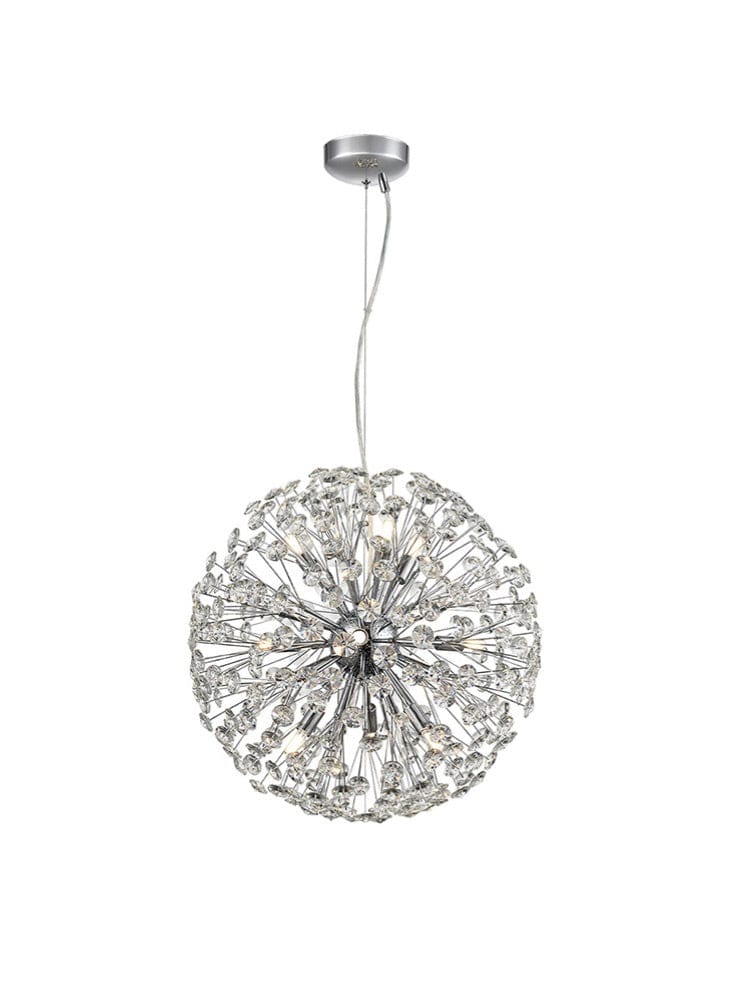 Franklite Lighting Allium Large Crystal Sphere House of Isabella UK