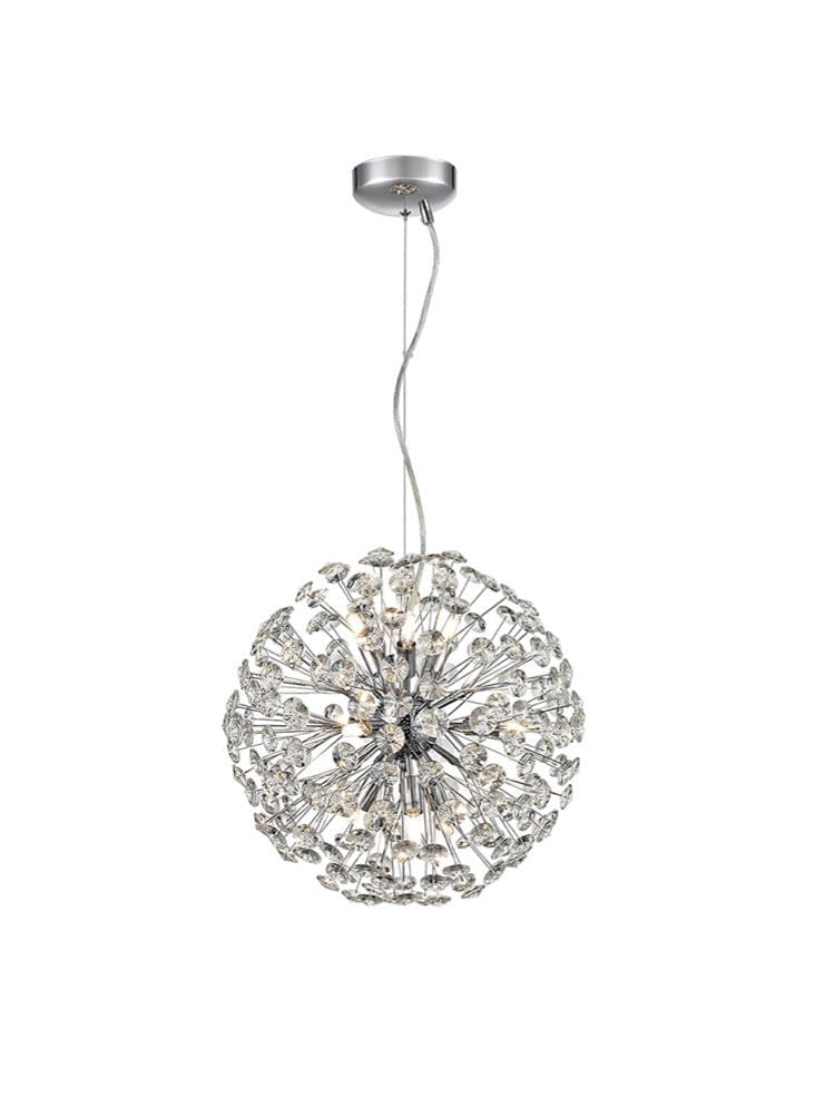 Franklite Lighting Allium Medium Crystal Sphere House of Isabella UK