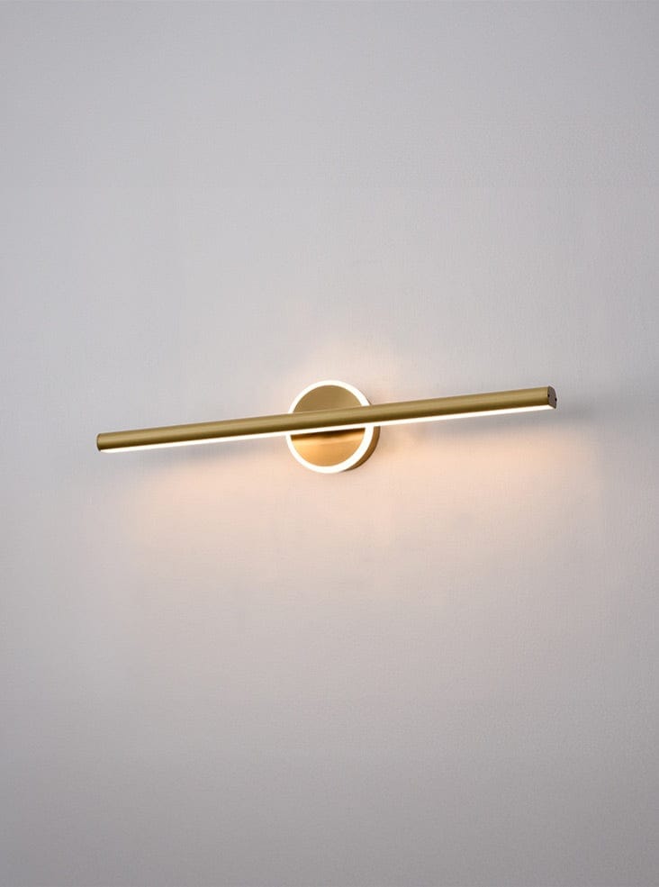 Franklite Lighting Allure Aged Brass LED Wall Light House of Isabella UK
