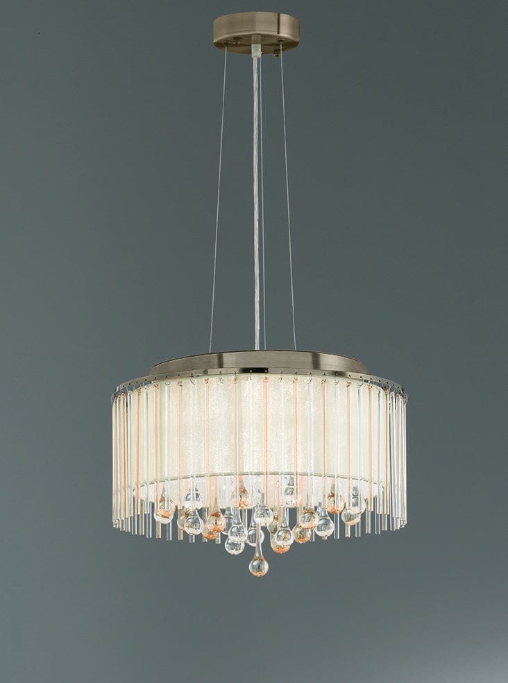 Franklite Lighting Ambience 6Lt Pendant House of Isabella UK
