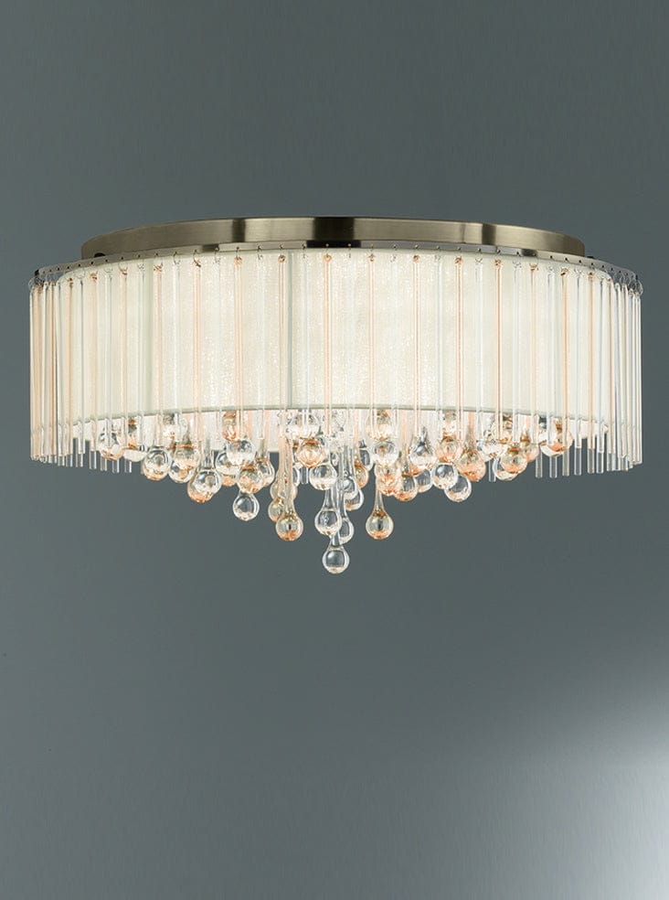 Franklite Lighting Ambience 8Lt Flush House of Isabella UK