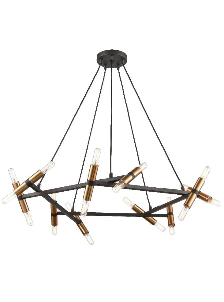 Franklite Lighting Anglit 20 light Pendant House of Isabella UK