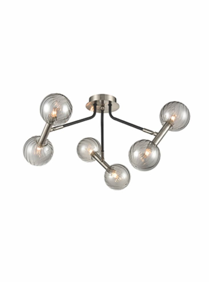 Franklite Lighting Atmo 6 light Fitting House of Isabella UK
