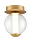 Franklite Lighting Beacon satin brass finish House of Isabella UK
