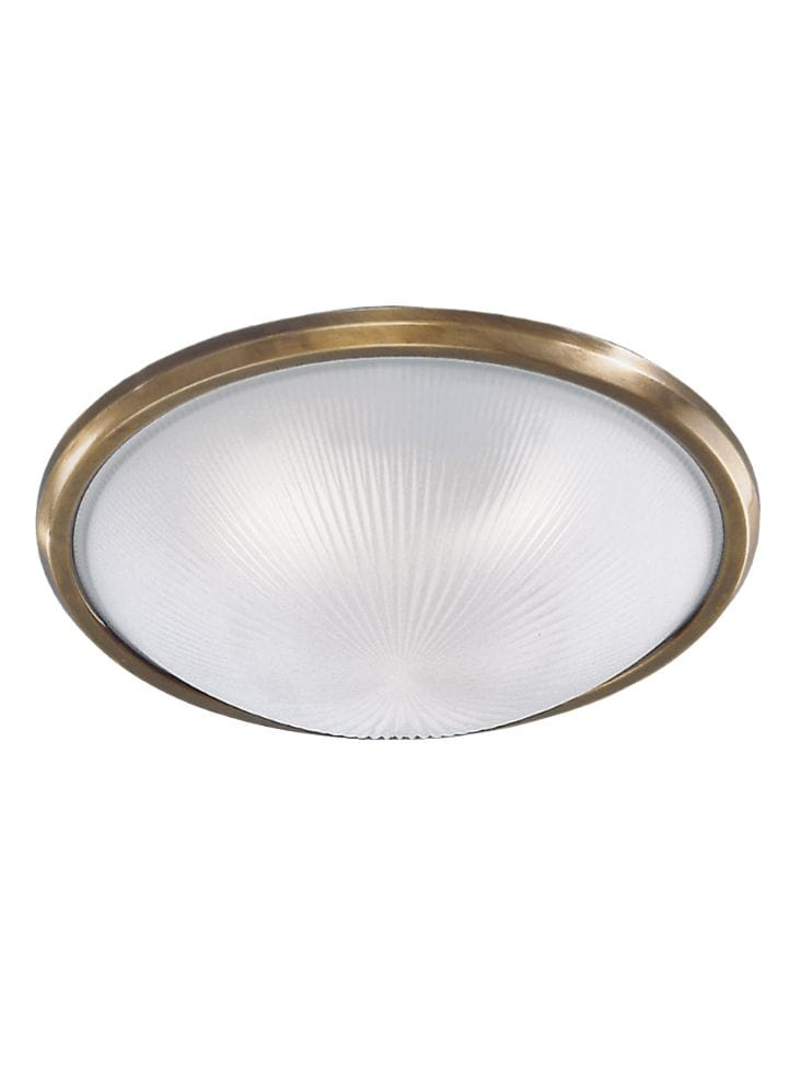 Franklite Lighting Brackley 400mm Circular Flush - Bronze House of Isabella UK
