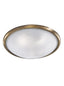 Franklite Lighting Brackley 400mm Circular Flush - Bronze House of Isabella UK