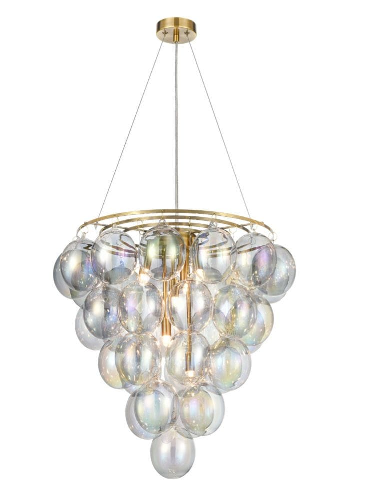 Franklite Lighting Bubbles Pendant 6 House of Isabella UK