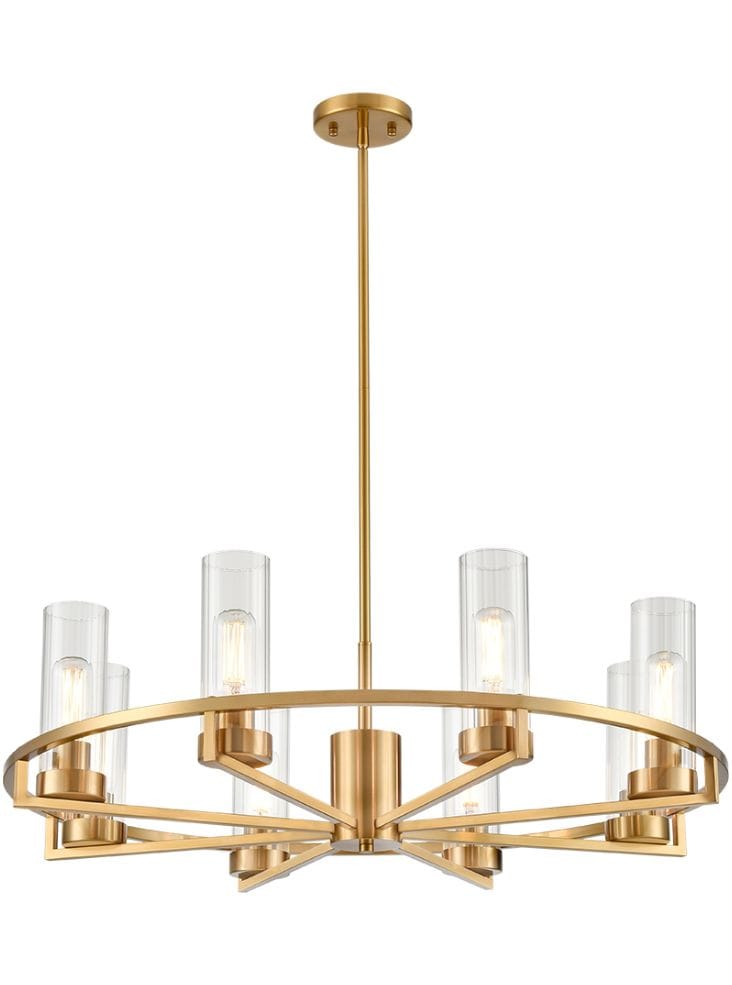 Franklite Lighting Camelot 8lt Pendant House of Isabella UK