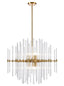 Franklite Lighting Celestial 10lt Pendant - Brass House of Isabella UK