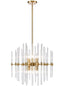Franklite Lighting Celestial 10lt Pendant - Brass House of Isabella UK