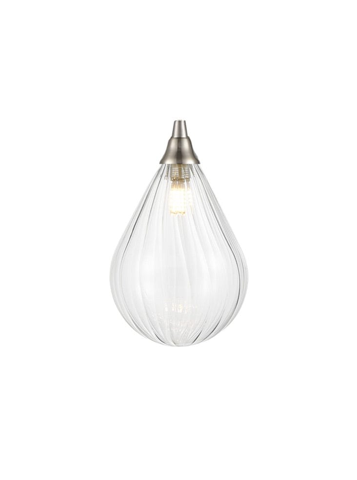 Franklite Lighting Clear Perry Glass Small House of Isabella UK