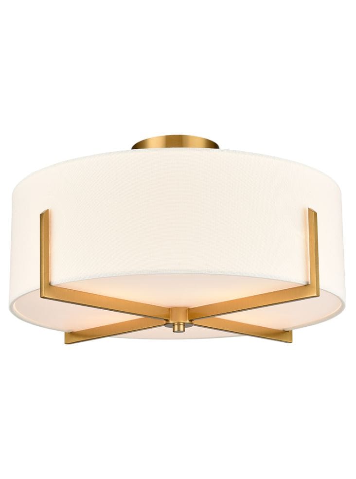 Franklite Lighting Clifton 4lt Flush Fitting House of Isabella UK