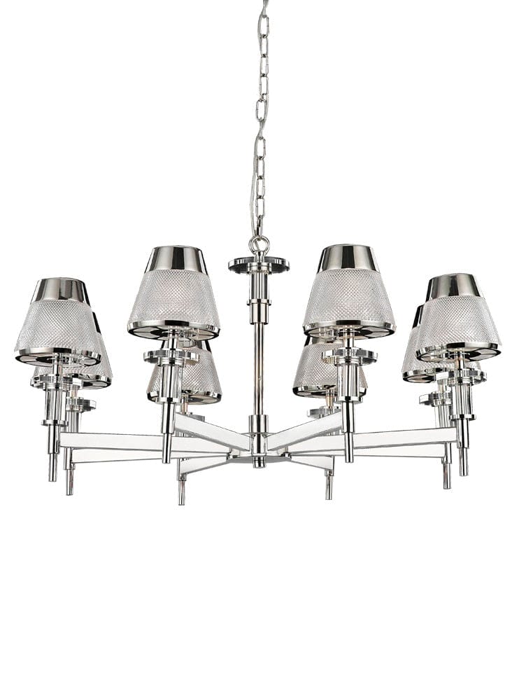 Franklite Lighting Concept 8 light Fitting House of Isabella UK