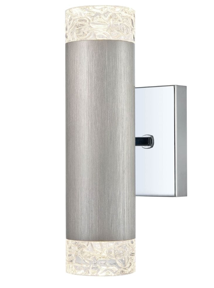 Franklite Lighting Cordelia 2 light Bracket - Satin Nickel House of Isabella UK