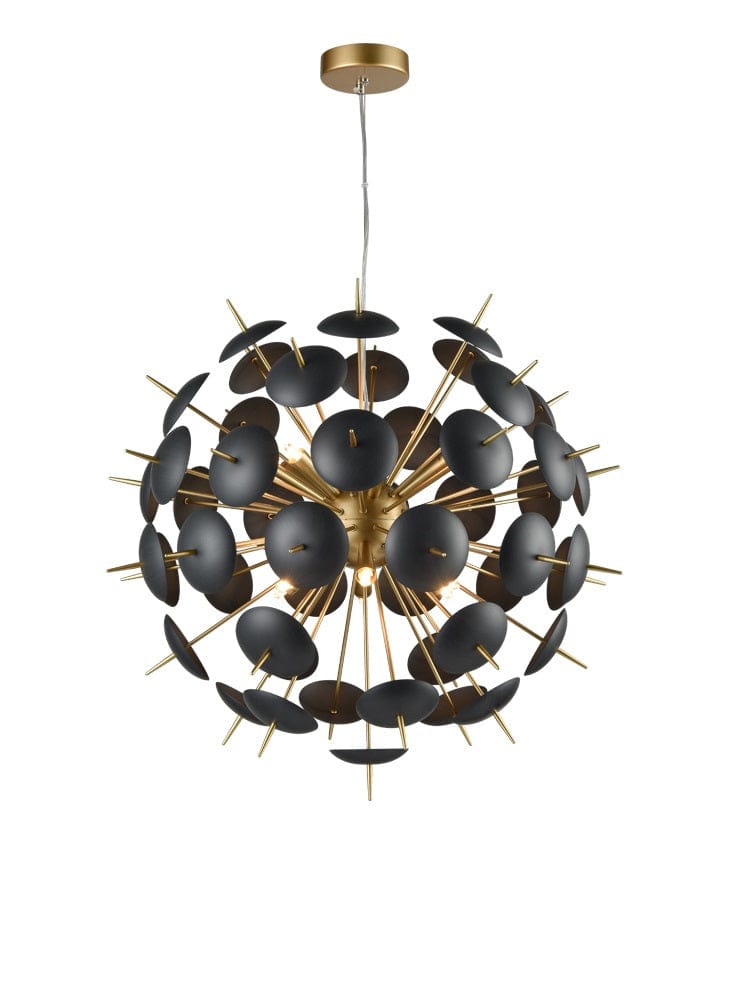 Franklite Lighting Dandy 6 light Pendant House of Isabella UK