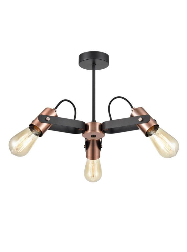 Franklite Lighting Debut 3lt fitting House of Isabella UK