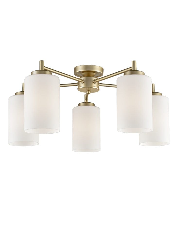 Franklite Lighting Decima 5 light Fitting (Down) House of Isabella UK