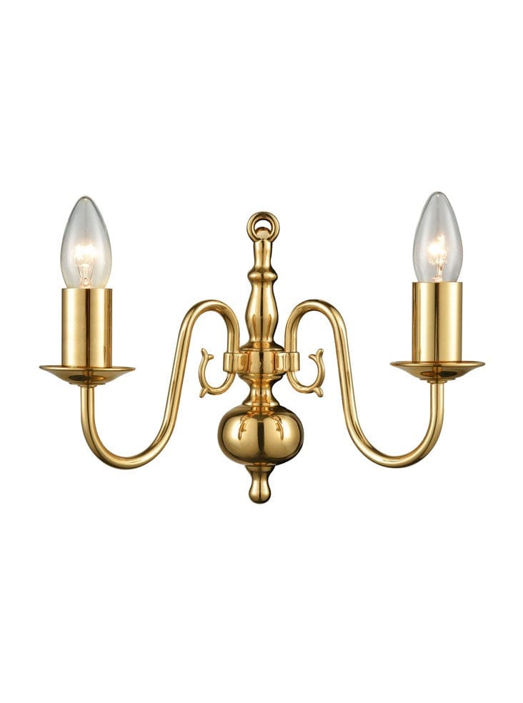 Franklite Lighting Delft 2Lt Bracket House of Isabella UK