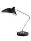 Franklite Lighting Desk Lamp - Black / Silver House of Isabella UK