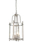 Franklite Lighting Drayton 4 light Lantern - Satin Nickel House of Isabella UK