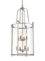 Franklite Lighting Drayton 8 light Lantern - Satin Nickel House of Isabella UK