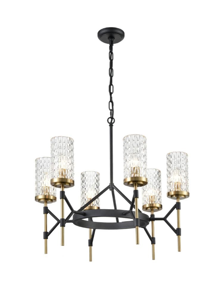 Franklite Lighting Emperor 6 light Fitting House of Isabella UK