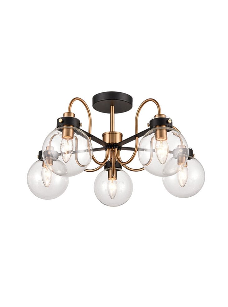 Franklite Lighting Equinox 5lt Fitting (down) House of Isabella UK