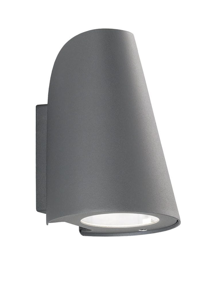 Franklite Lighting Exto Exterior Wall Light - Dark Grey House of Isabella UK