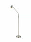 Franklite Lighting Floor Reading/Craft Lamp With Flexible Arm - Satin Nickel House of Isabella UK