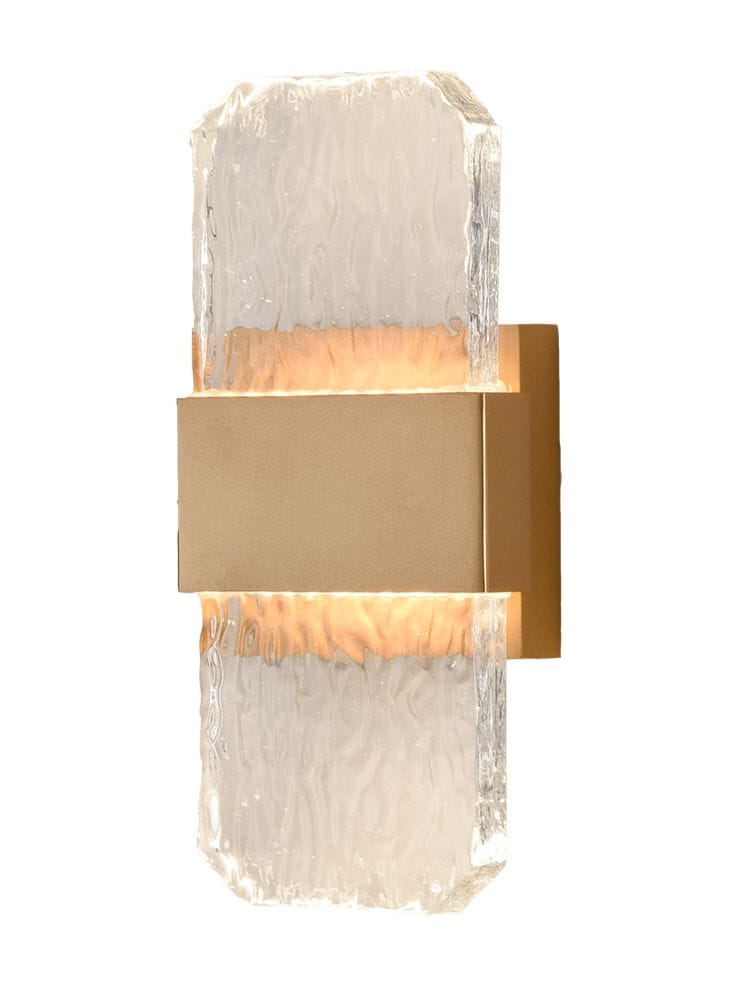 Franklite Lighting Frost Wall Light Small House of Isabella UK