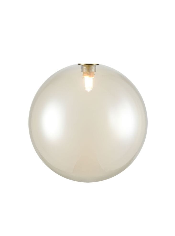 Franklite Lighting Galaxy 150mm Amber Sphere House of Isabella UK