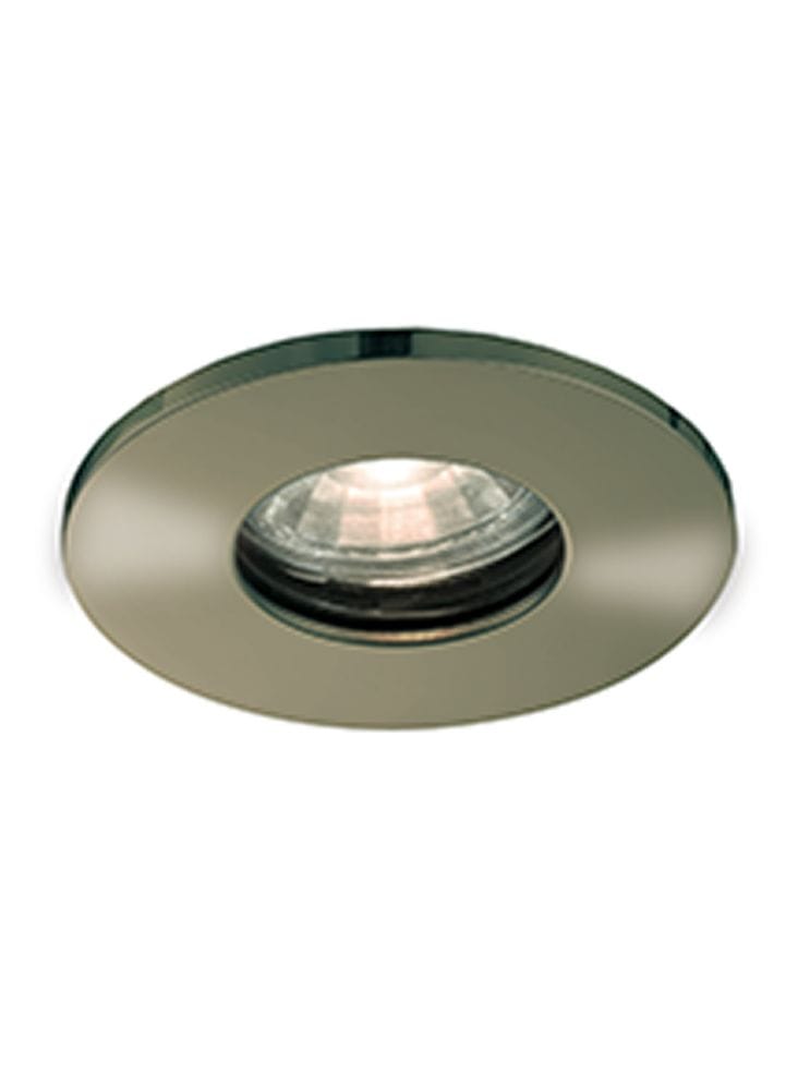 Franklite Lighting GU10 mains voltage recessed luminaire with interchangeable aluminium bezels - Bronze House of Isabella UK