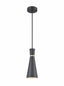 Franklite Lighting Happy 100mm Pendant - Black House of Isabella UK
