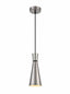 Franklite Lighting Happy 100mm Pendant - Satin Nickel House of Isabella UK