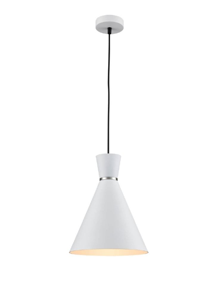 Franklite Lighting Happy 250mm Metal Pendant - White House of Isabella UK
