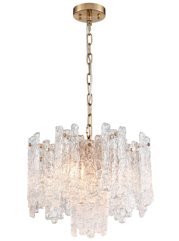 Franklite Lighting Icicle 5 Light Pendant House of Isabella UK