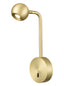 Franklite Lighting Iris Wall Light - Satin Brass House of Isabella UK