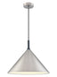 Franklite Lighting Joy Pendant 400mm satin nickel House of Isabella UK