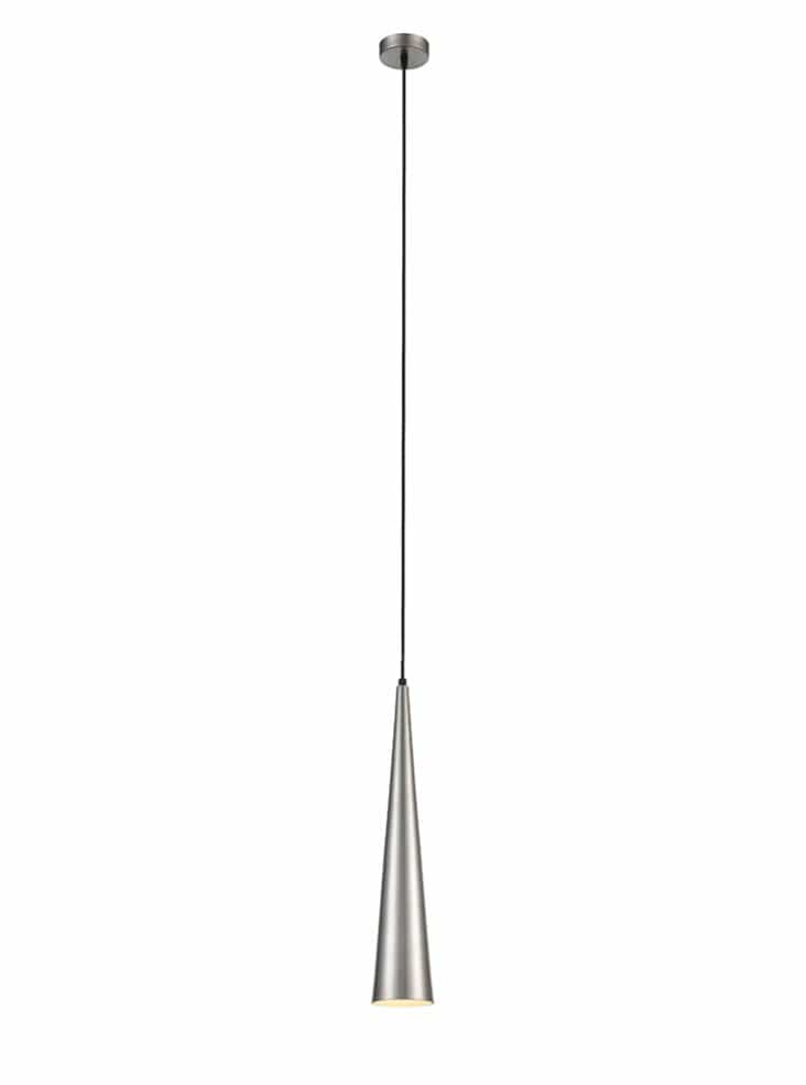 Franklite Lighting Konos Long Metal Pendant House of Isabella UK