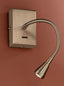 Franklite Lighting LED Reading Light - Bronze House of Isabella UK