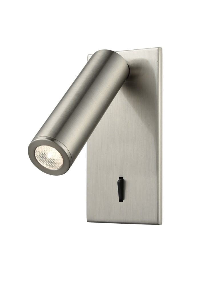 Franklite Lighting LED Reading Light (Recess) - Satin Nickel House of Isabella UK