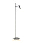Franklite Lighting Lewis LED floor lamp with illuminated base - Black House of Isabella UK