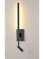 Franklite Lighting Luca LED Reading Light - Black House of Isabella UK