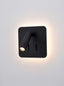 Franklite Lighting Luca wall light in black House of Isabella UK